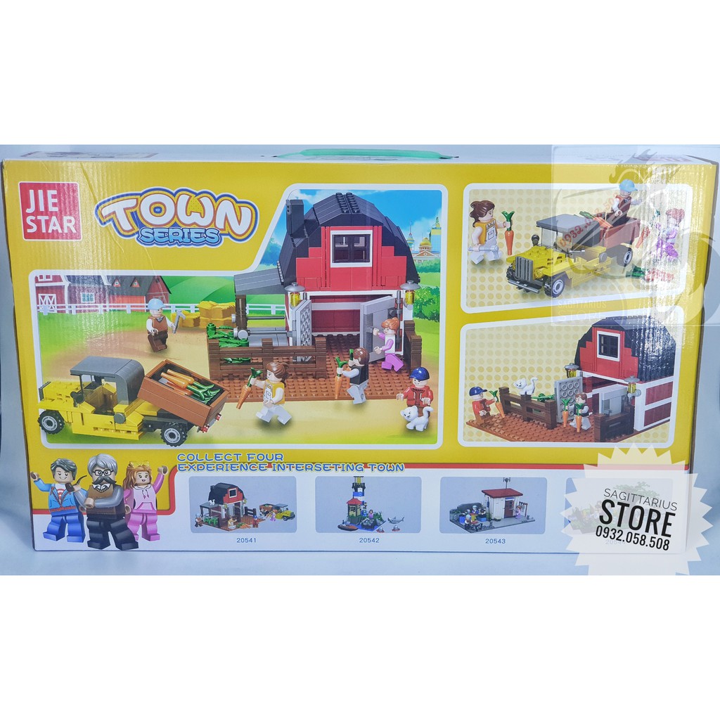 Lego Jie Star 20541 Lắp Ráp Nông Trại Của Mary - MaryLand Farm
