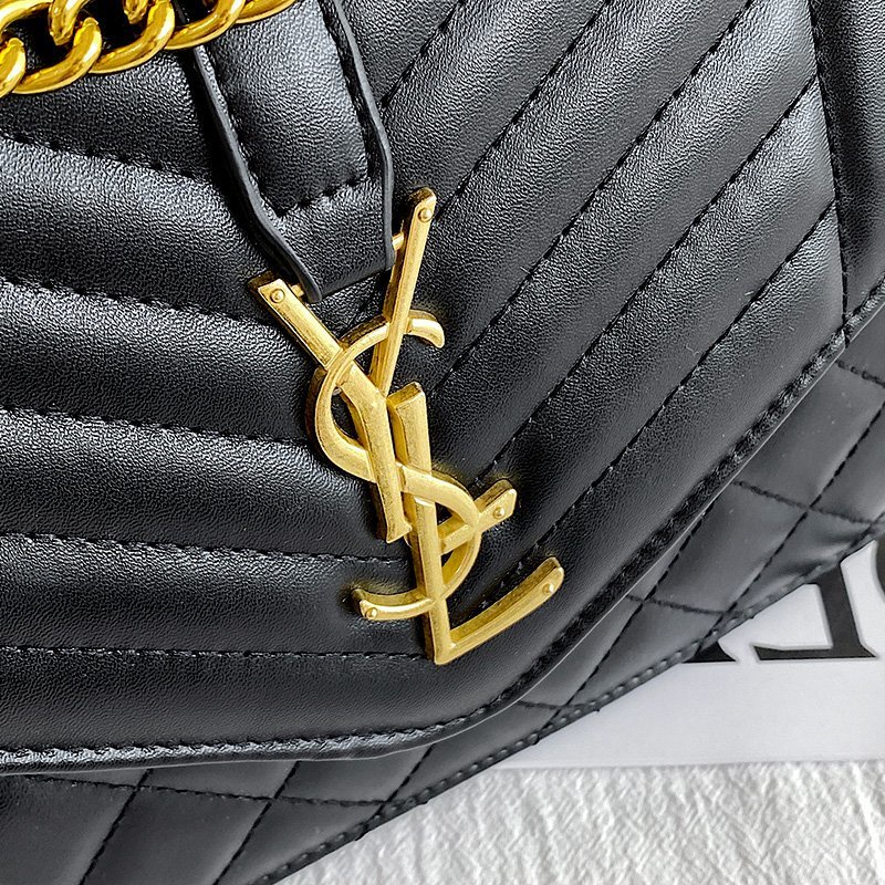 Túi Xách Da Đeo Vai Phối Dây Xích Kiểu Dáng Thời Trang Dành Cho Nữ