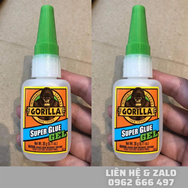 Keo dán Gorilla super glue gel - 20g