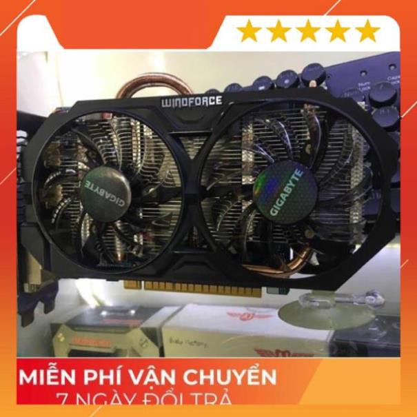 SẢN PHẨM BÁN CHẠY NHẤT -  Card màn hình Gigabyte GTX750 Ti 2Gb D5 Duafan