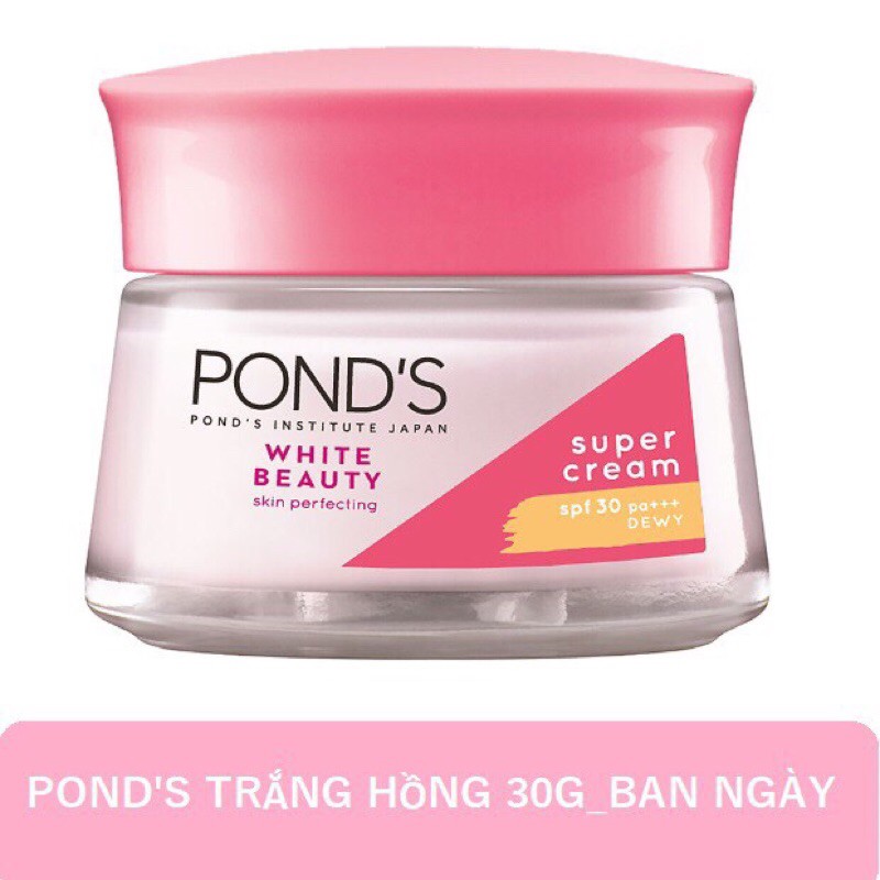 [RẺ VÔ ĐỊCH] KEM DƯỠNG TRẮNG BAN NGÀY POND'S WHITE BEAUTY 30G.