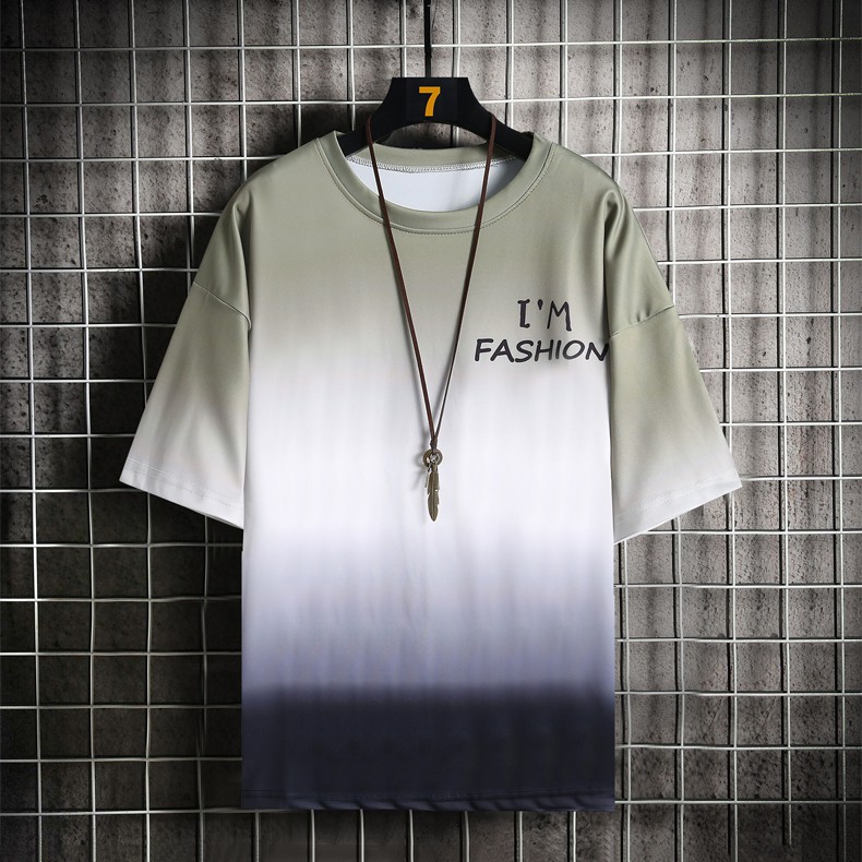 Bộ Quần Áo Thun Nam Loang Màu Kiểu Omber Độc Đáo Áo Tay Ngắn Cổ Tròn Phối Quần Short Đùi ZENKODLMEN SET NAM 90000118 | BigBuy360 - bigbuy360.vn