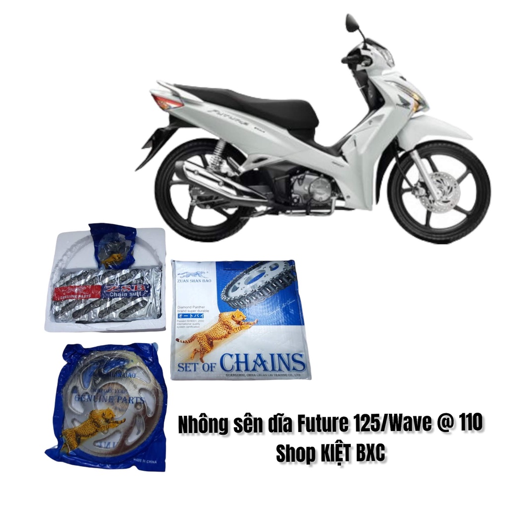 NHÔNG SÊN DĨA FUTURE 125/WAVE @ 110