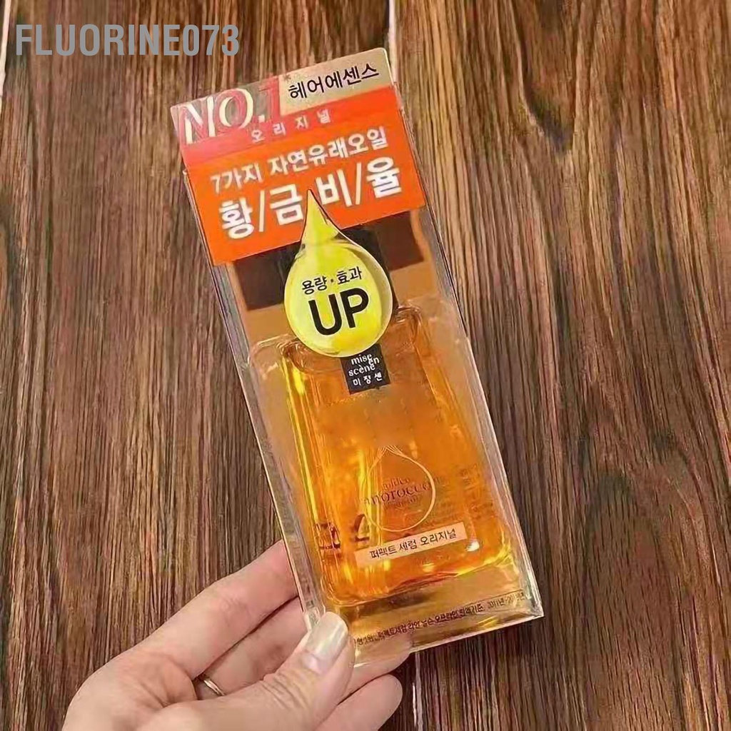 Fluorine073 Tinh Dầu Dưỡng Tóc Dịu Nhẹ Phục Hồi Hư Tổn Ẩm 80ml