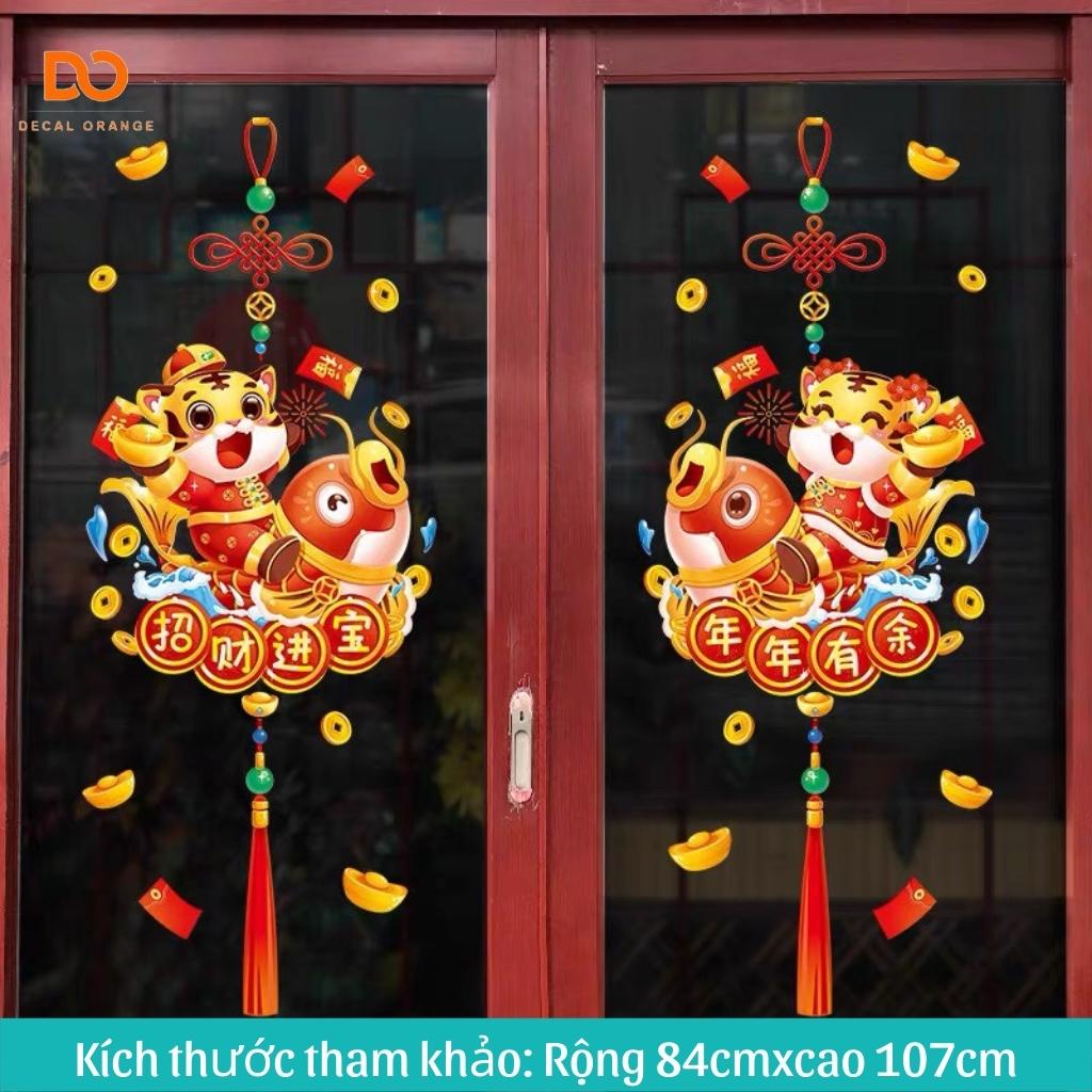 Decal tết 2022 trang trí cửa kính, tường | BigBuy360 - bigbuy360.vn