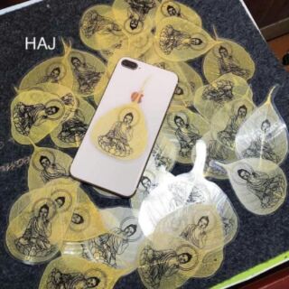 Lá bồ đề dát vàng 24k