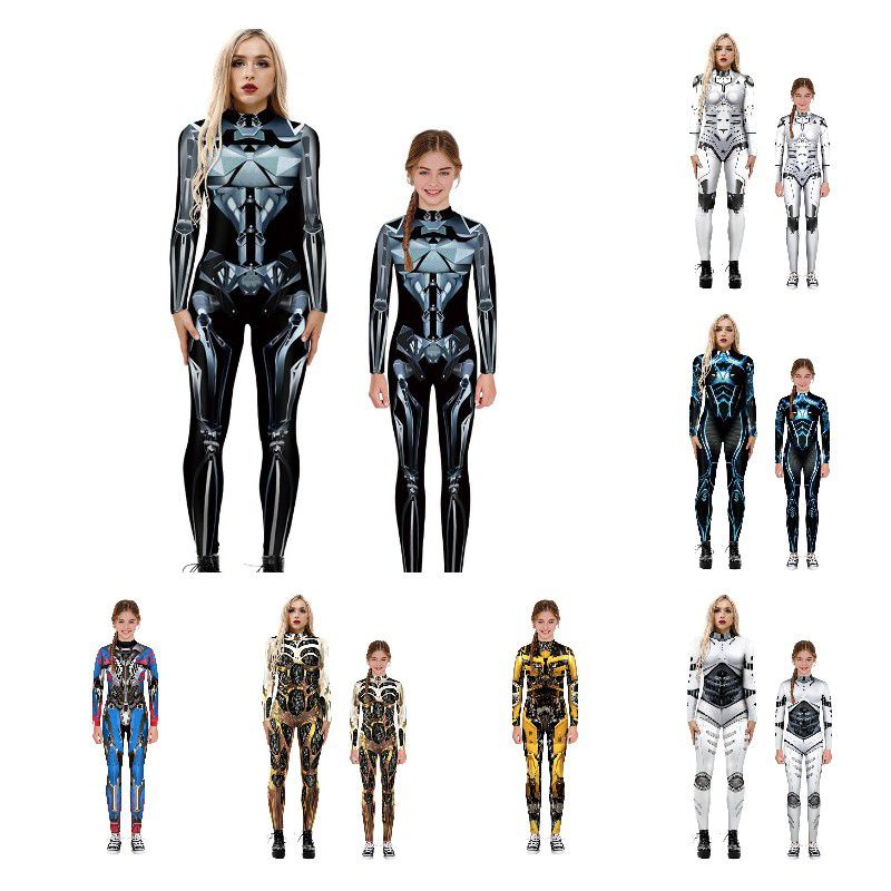 Robot Polyester Fiber Armor In Halloween Body Trang Phục Cosplay