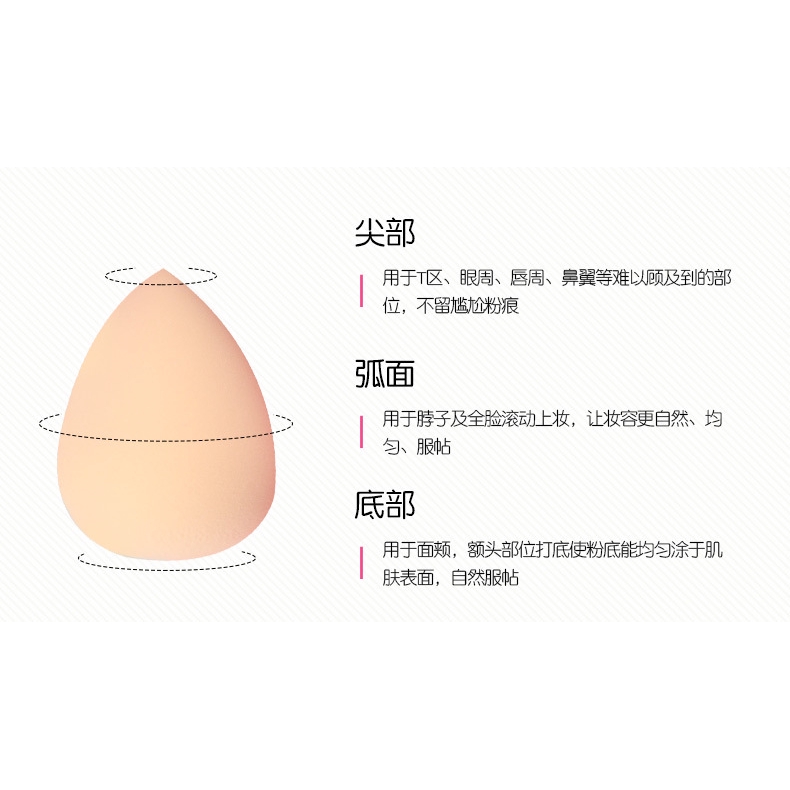 (Hàng Mới Về) Mút Trang Điểm Hình Giọt Nước Mềm Mại Thay Đổi Màu Sắc Độc Đáo | BigBuy360 - bigbuy360.vn