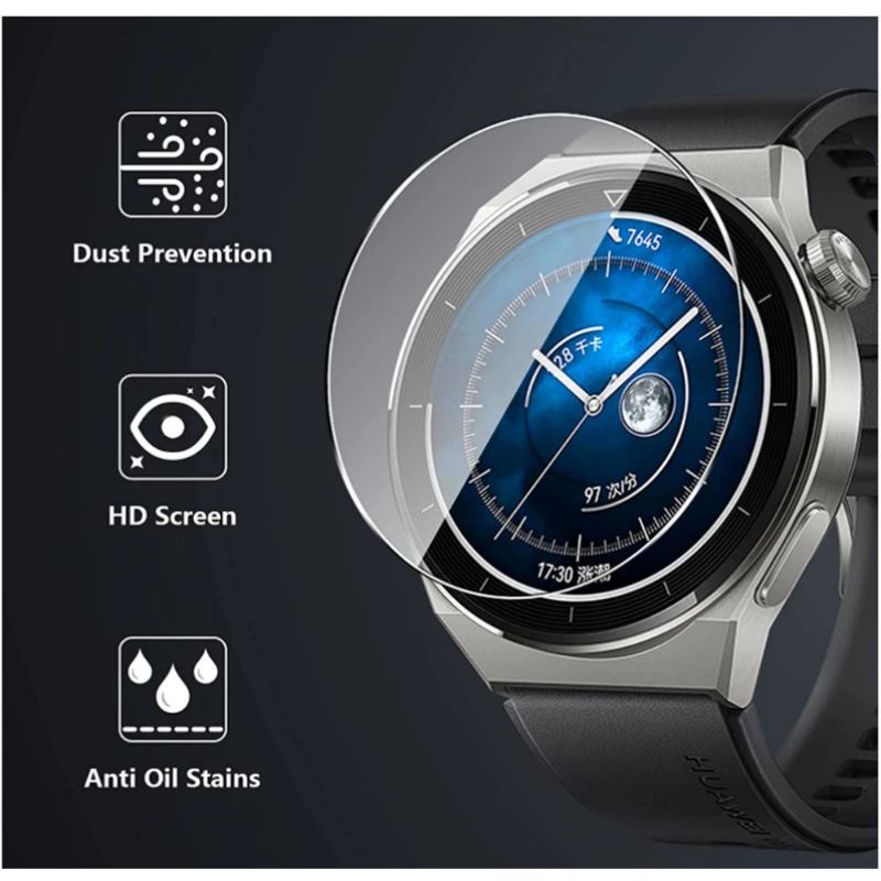 Huawei GT3 PRO 46mm- Kính cường lực 2.5D chống trầy màn hình dành cho Huawei GT3 Pro 46mm