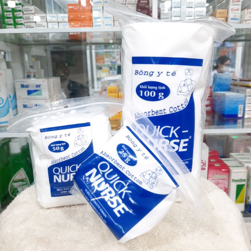 Bông Quick nurse / Bông thấm nước