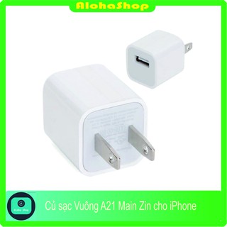Củ Sạc Vuông cho iPhone A21 Main Zin Sạc Nhanh Không Nóng
