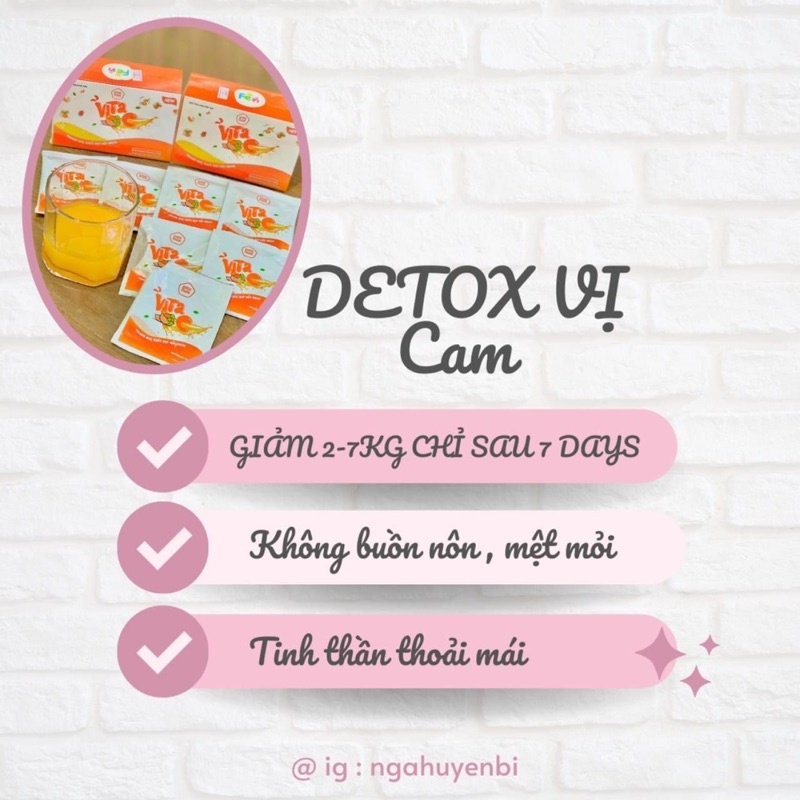 Emoslim nước giảm cân vị cam chính hãng 100% tặng kèm quà