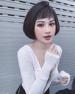 Áo cổ vuông thun giấy L1