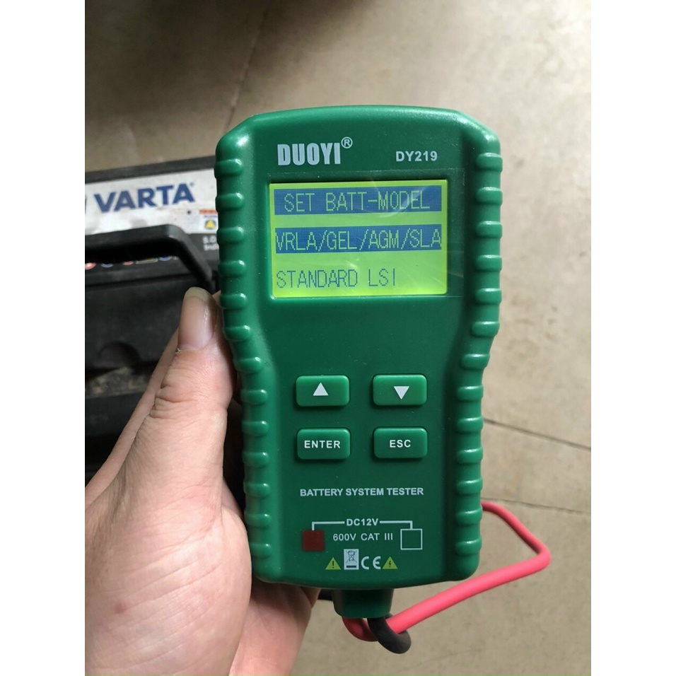 Máy kiểm tra ac quy Battery system Tester