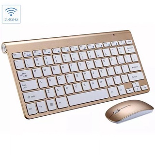 Com bo 2 Bộ bàn phím chuột không dây nhỏ gọn PC14 - phím chuột