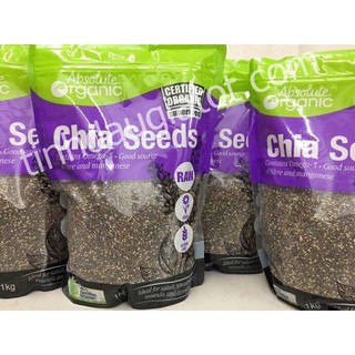 Hạt Chia Úc 1Kg - HSD: tháng 4/2021 Absolute Organic