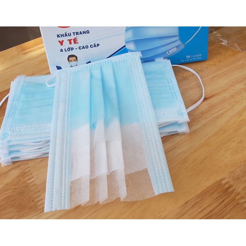 Khẩu Trang Y Te 4lop 4you Mask Đạt Chuẩn Cty Có Đủ Giấy Tờ Hộp 50 Cái | BigBuy360 - bigbuy360.vn