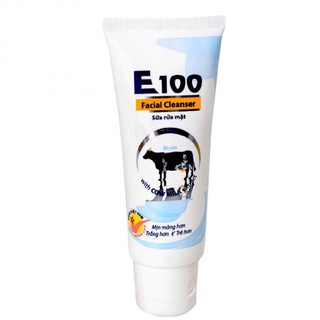Sữa rửa mặt E100 tinh chất sữa bò tươi 100g
