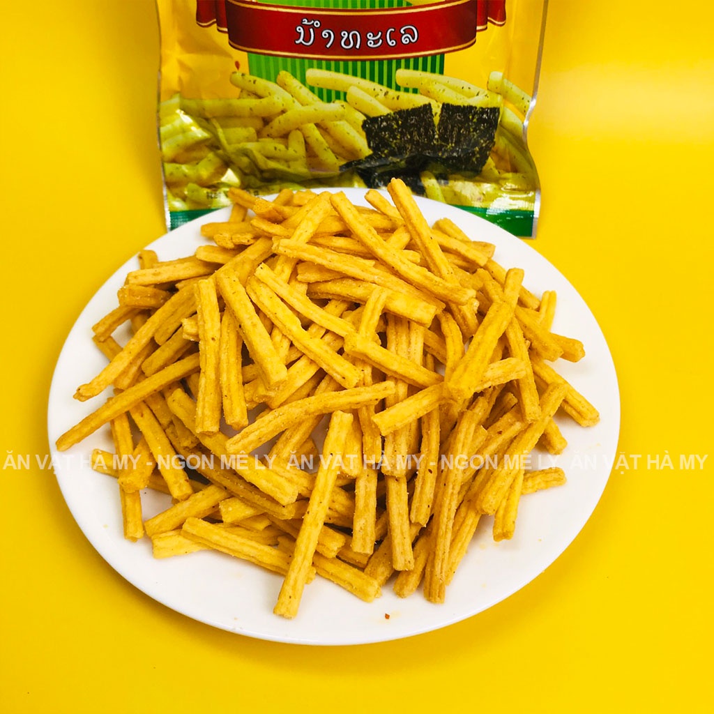 Snack vị tảo biển đồ ăn vặt Hà My