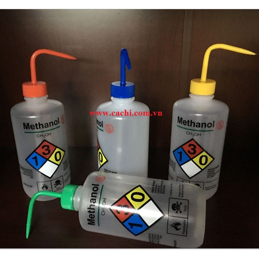 Bình tia 500ml đựng methanol