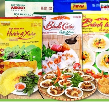 (Date mới) Bột làm bánh trộn sẵn thương hiệu Mikko các loại