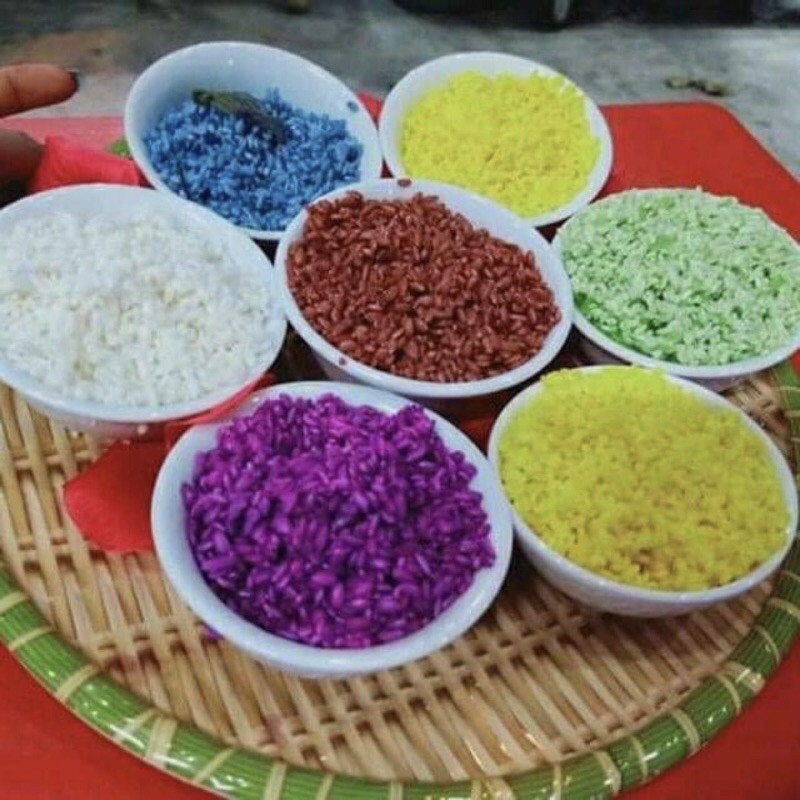 Cây lá cẩm tím,đỏ