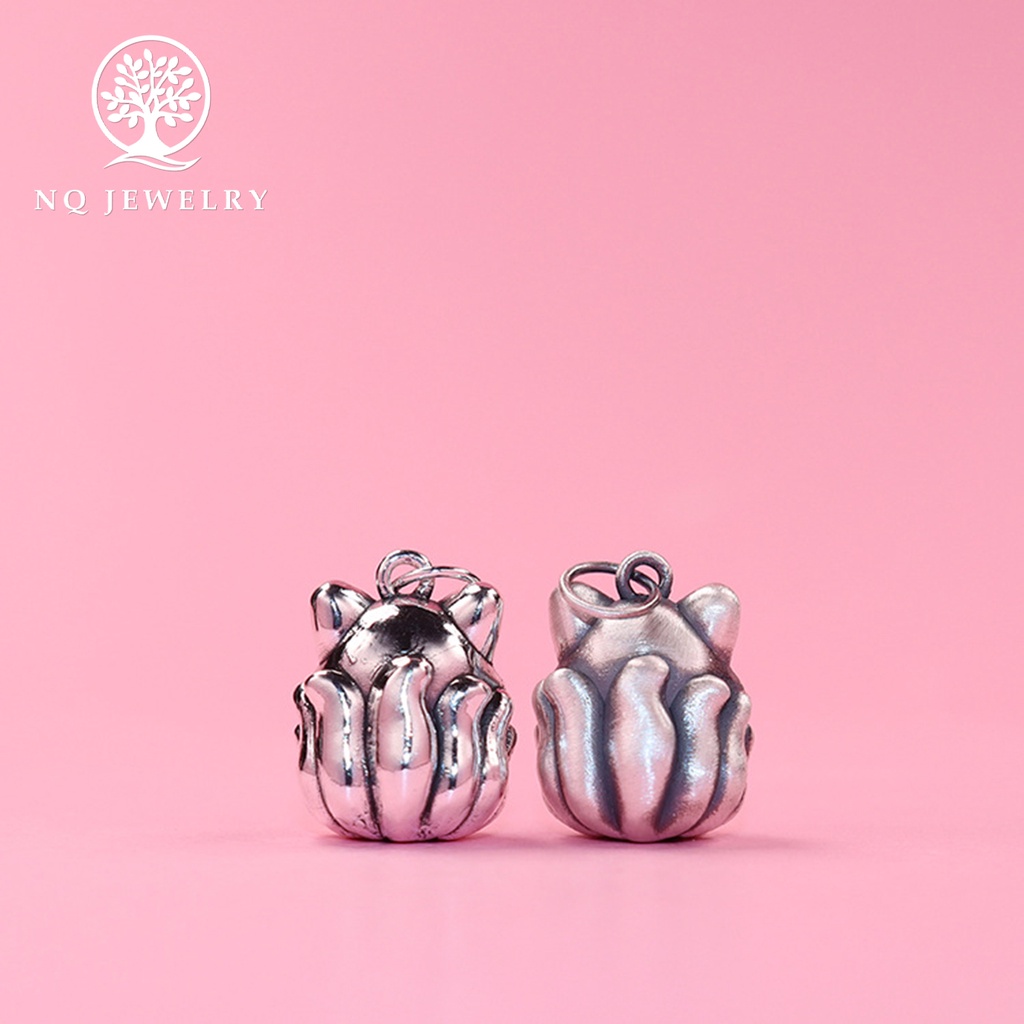 Charm treo 3D hồ ly 9 đuôi - NQ Jewelry
