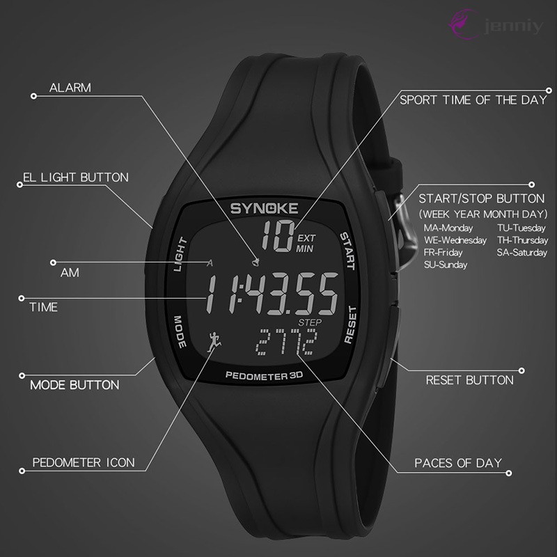 ELECTRONIC Đồng Hồ Điện Tử Thể Thao Chống Nước Cho Nam | BigBuy360 - bigbuy360.vn