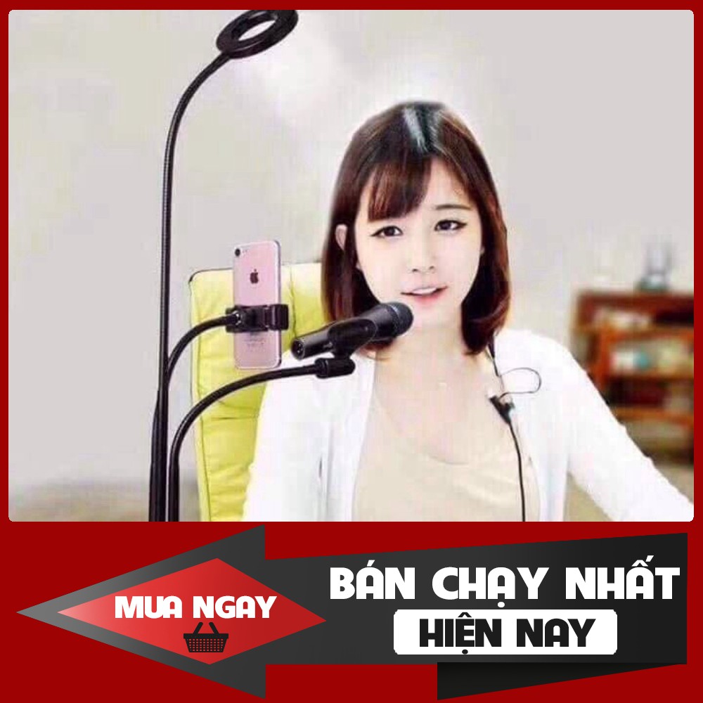 [FREESHIP] Bộ Đèn Livestream Đa Năng 3 Trong 1, Hỗ trợ livestream bán hàng - Hàng chất lượng, cam kết giá tốt nhất miền 