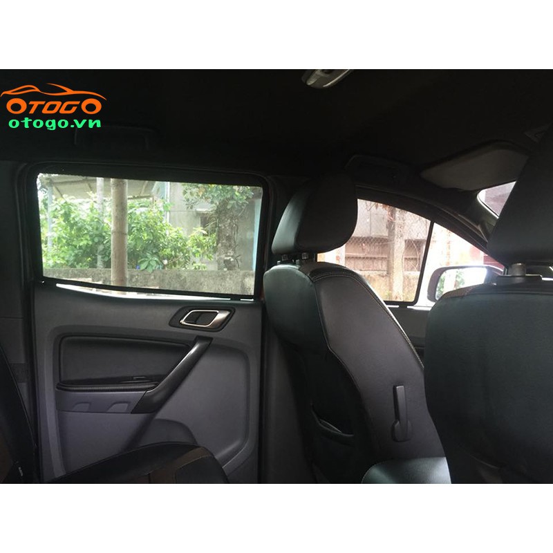 Bộ rèm che nắng nam châm xe Ford Ranger/ Ranger Raptor 2012- 2021
