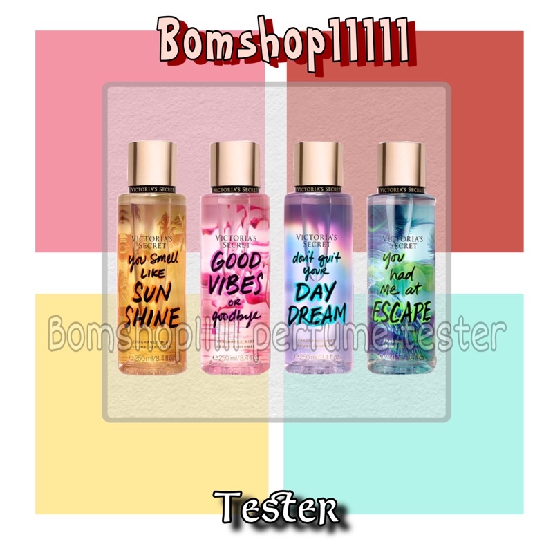 VICTORIA'S SECRET  Xịt Thơm Toàn Thân Body Mist - Good Vibes 250ml | Thế Giới Skin Care