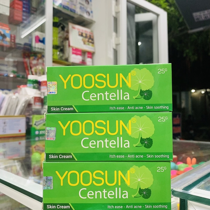 YOOSUN RAU MÁ - KEM BÔI ĐA NĂNG tuýp 25 - 50g