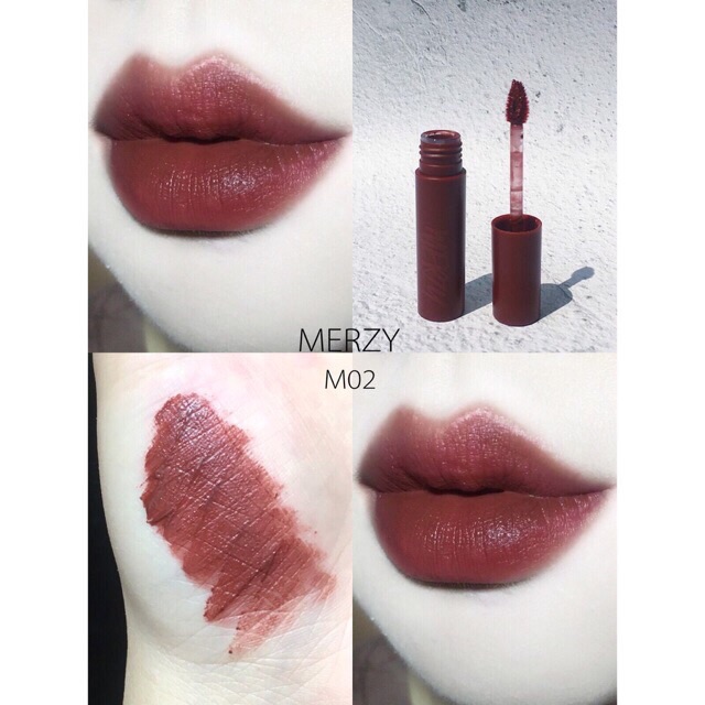 Combo 15 thỏi Son Kem Lì Merzy Bite The Beat Mellow Tint | BigBuy360 - bigbuy360.vn