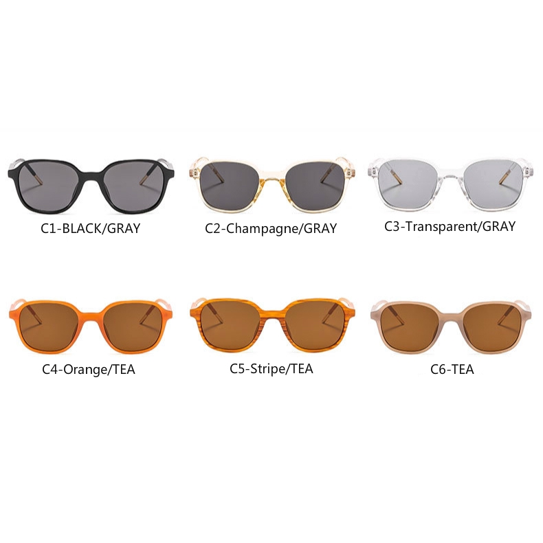 Korean retro all-match fashion sunglasses