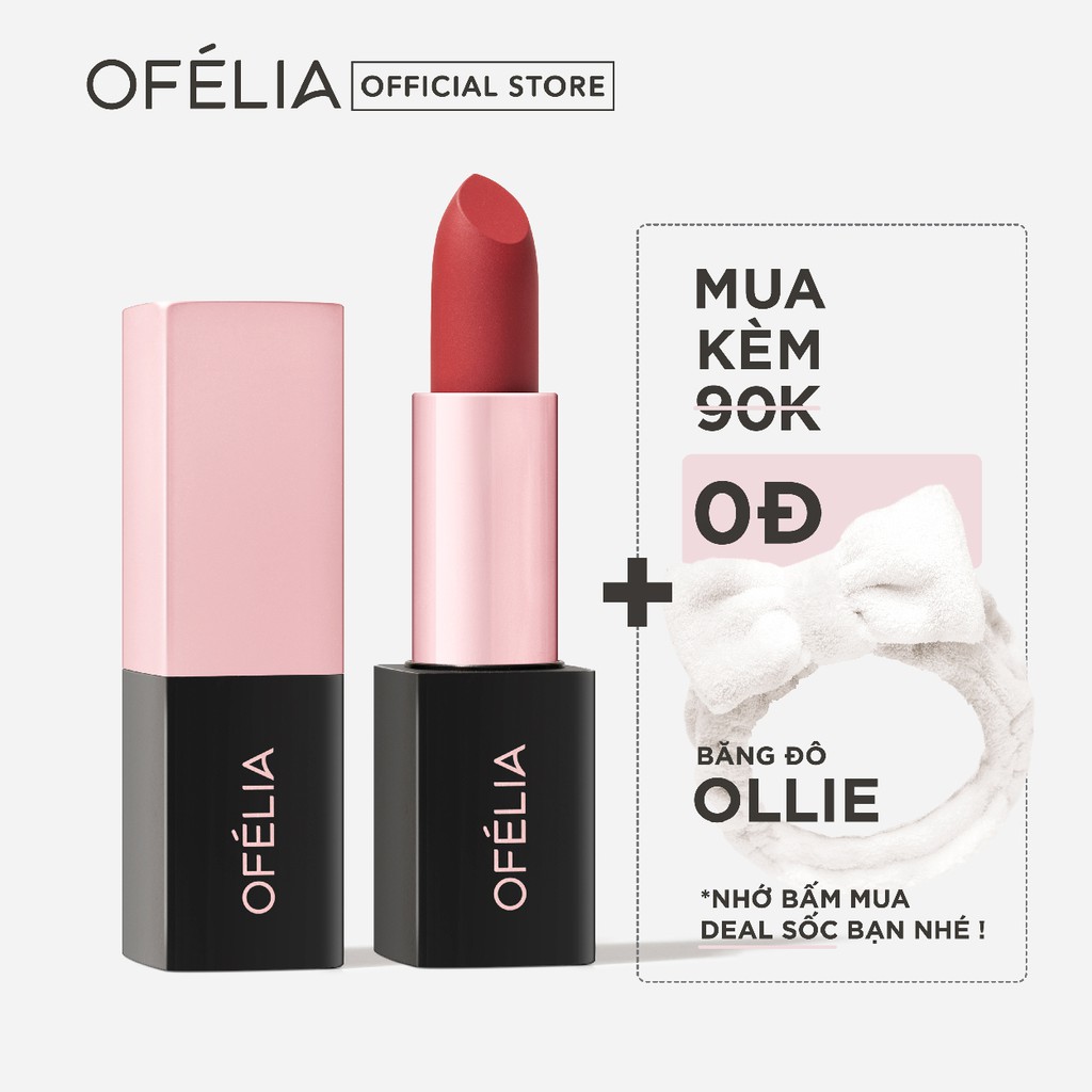 Son Thỏi Màu Fall For You - OFÉLIA Matte Lipstick (3.5g) | BigBuy360 - bigbuy360.vn