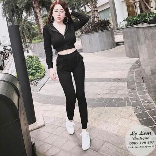 Set thể thao dài có nón