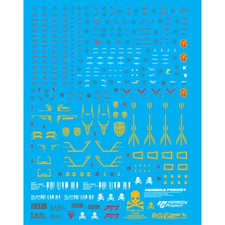 Decal nước Hologram - RG Crossbone