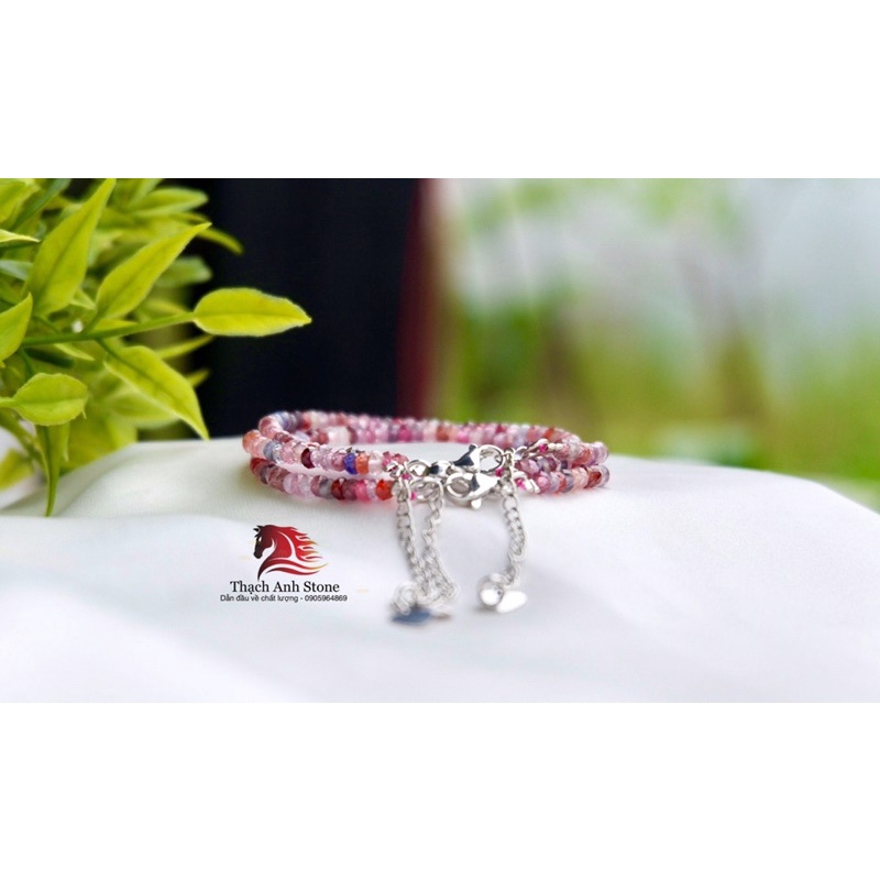 Vòng tay thach anh cat giác supper seven