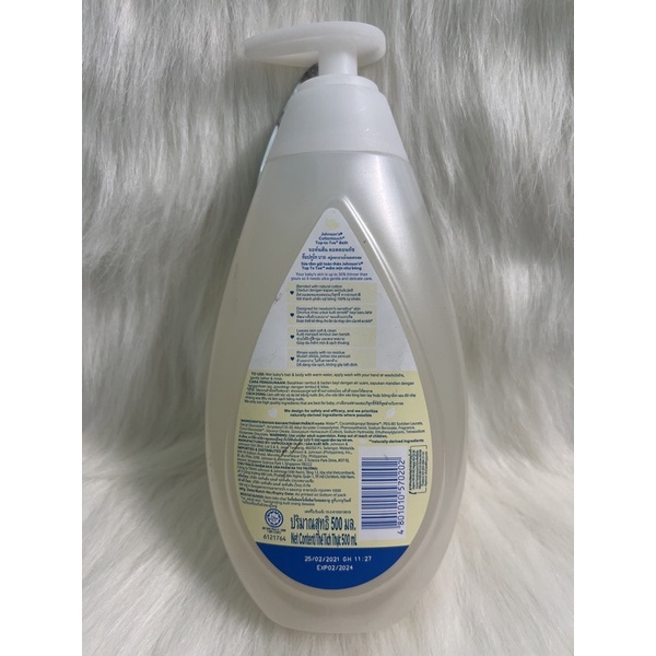 (Chuẩn hàng cty)Tắm gội cho bé Johnson's Baby mềm mại như bông 500ml