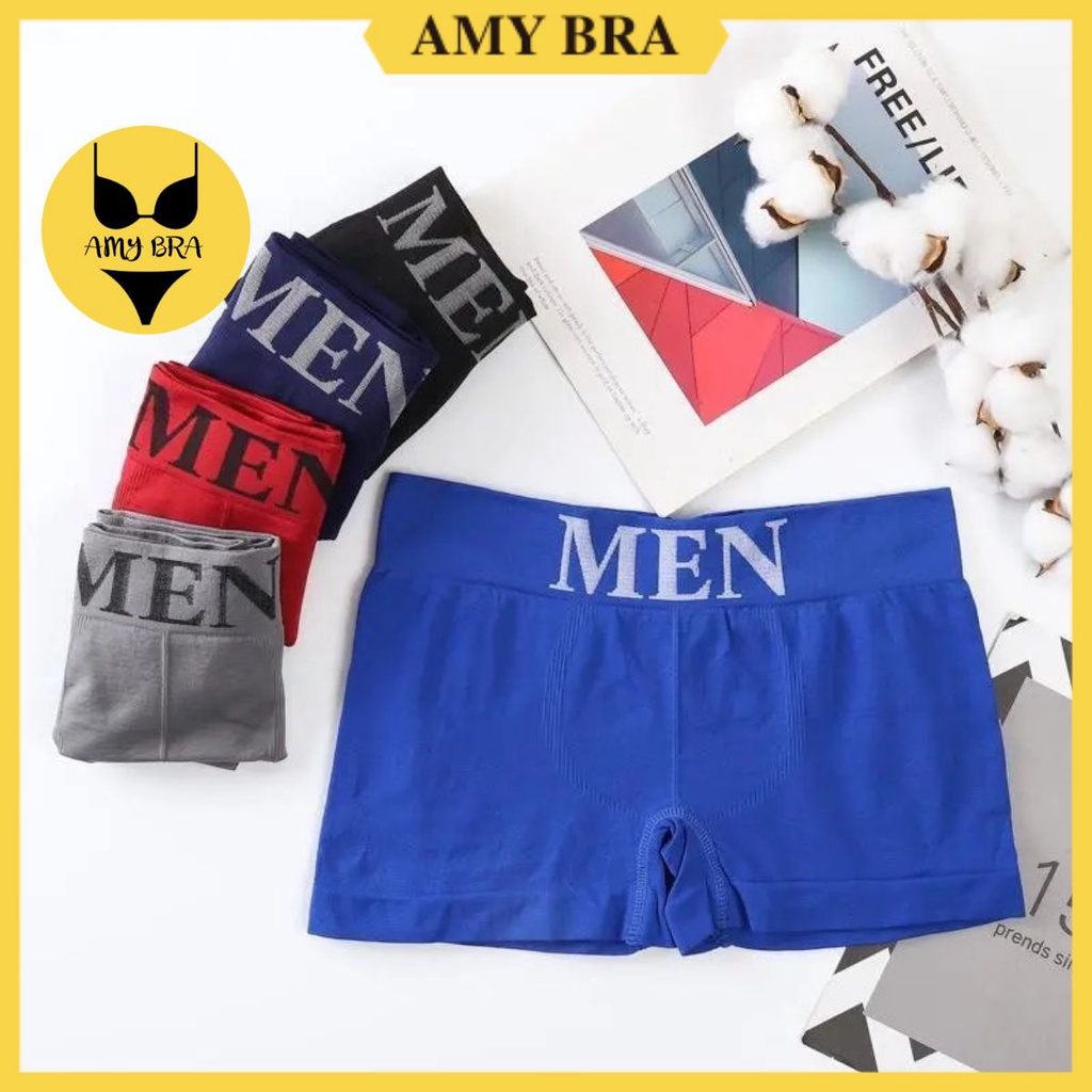 Quần Lót Nam - Quần Sịp Đùi Nam Cao Cấp ( Chọn Màu ) AMYBRA MEN