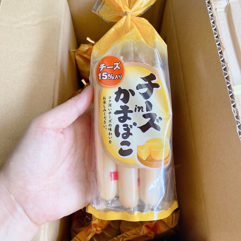 XÚC XÍCH PHOMAI CÁ TUYẾT NHẬT BẢN CHO BÉ (GÓI 8 CÂY) - Sumishop2019