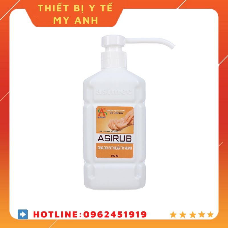 Nước sát khuẩn tay Asirub - 500ml
