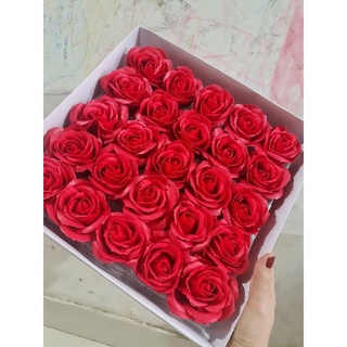 Hộp hoa sáp 5 lớp 25 bông