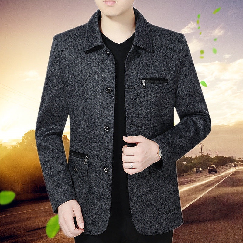 Áo Khoác Mỏng Dáng Rộng Kích Thước 170-190 Dành Cho Nam Giới