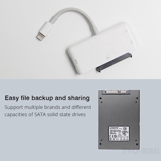 Cáp Chuyển Đổi Cổng Lightning Sang Sata Cho Ipad / Iphone