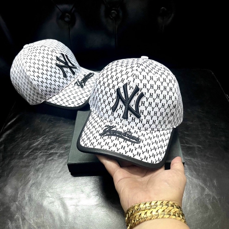 Mũ lưỡi trai ❤️ Nón kết thêu chữ NY chất kaki cao cấp form unisex nam nữ