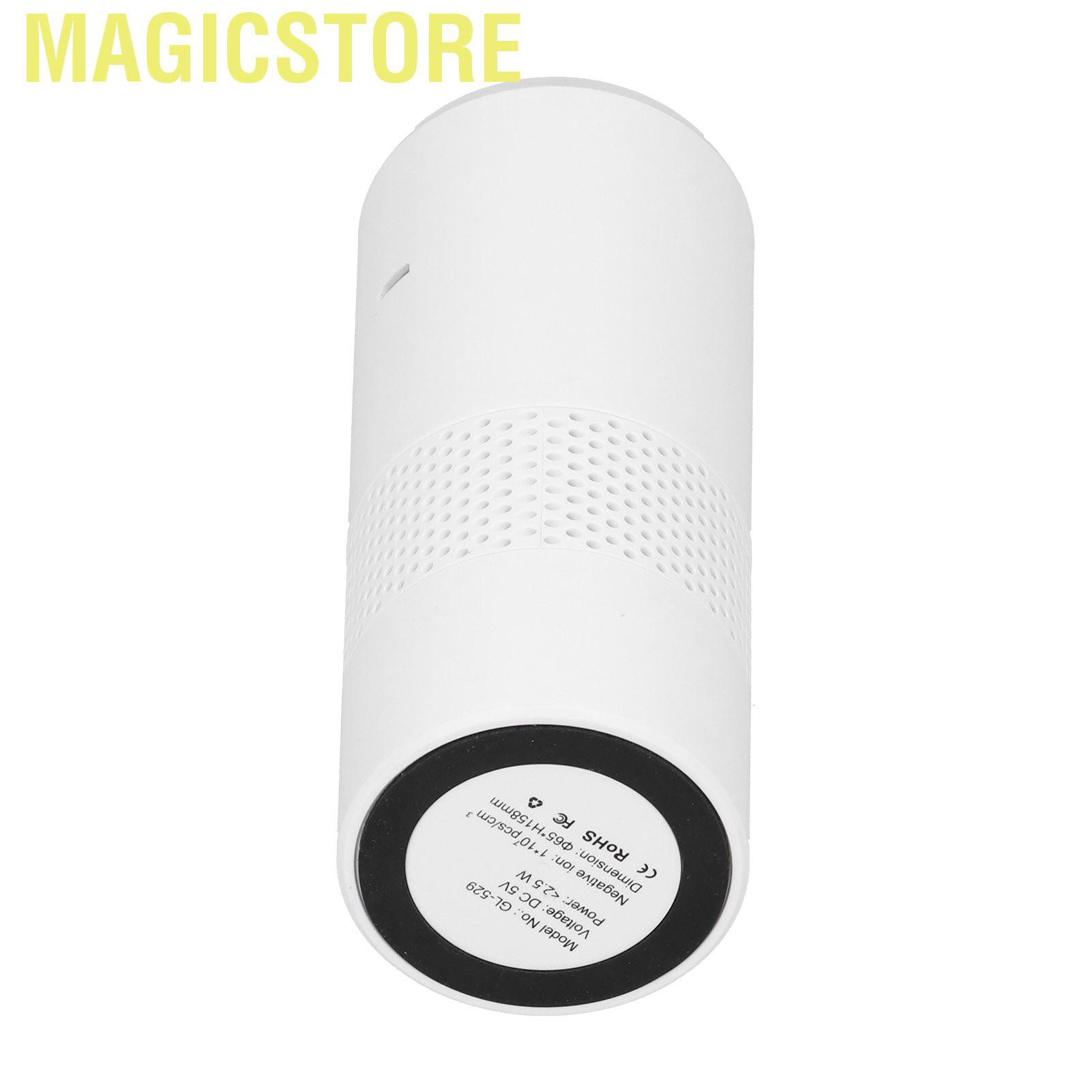 Magicstore Air Purifier Portable Car USB Powered Desktop Negative Ion Cleaner for Home Office