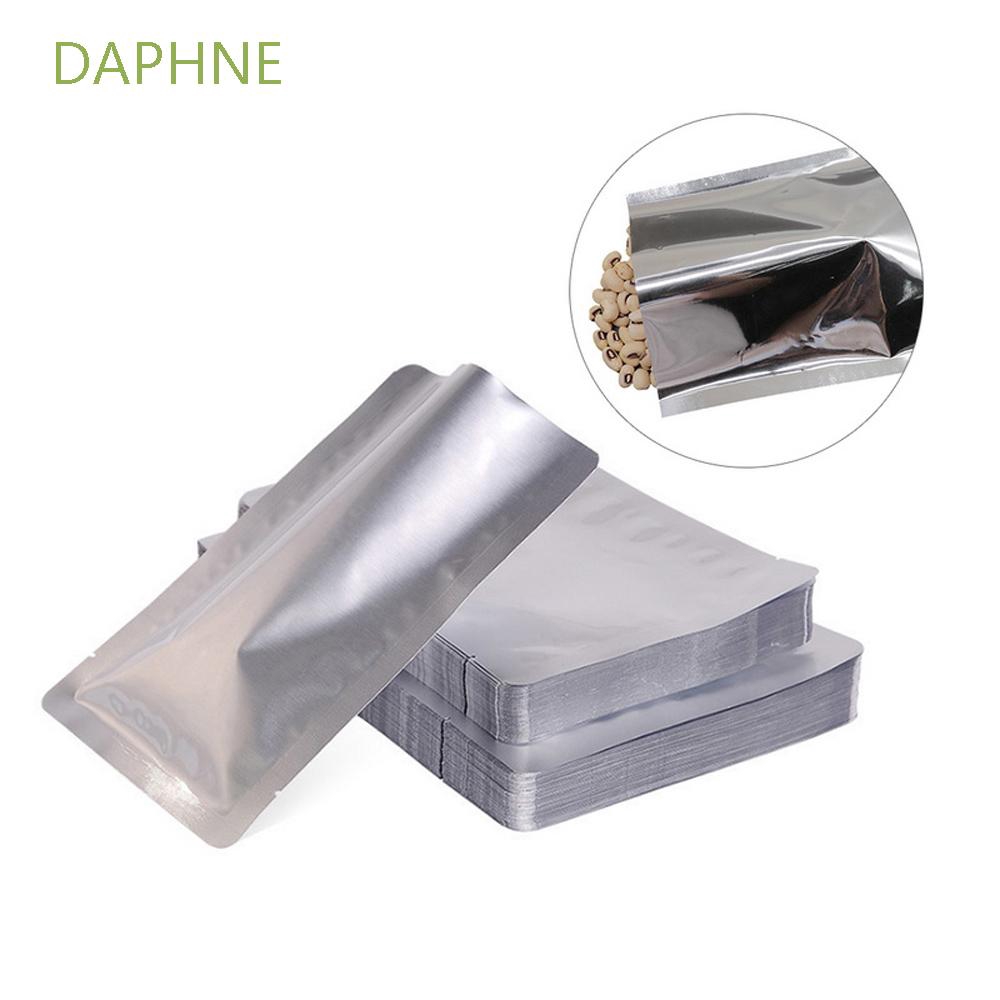 DAPHNE 100PCS|Household Saran Wrap Food Grade Kitchen Supplies Aluminium Foil Bags