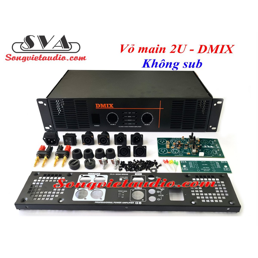 VỎ MAIN, VỎ CỤC ĐẨY SIZE 2U mẫu DMIX