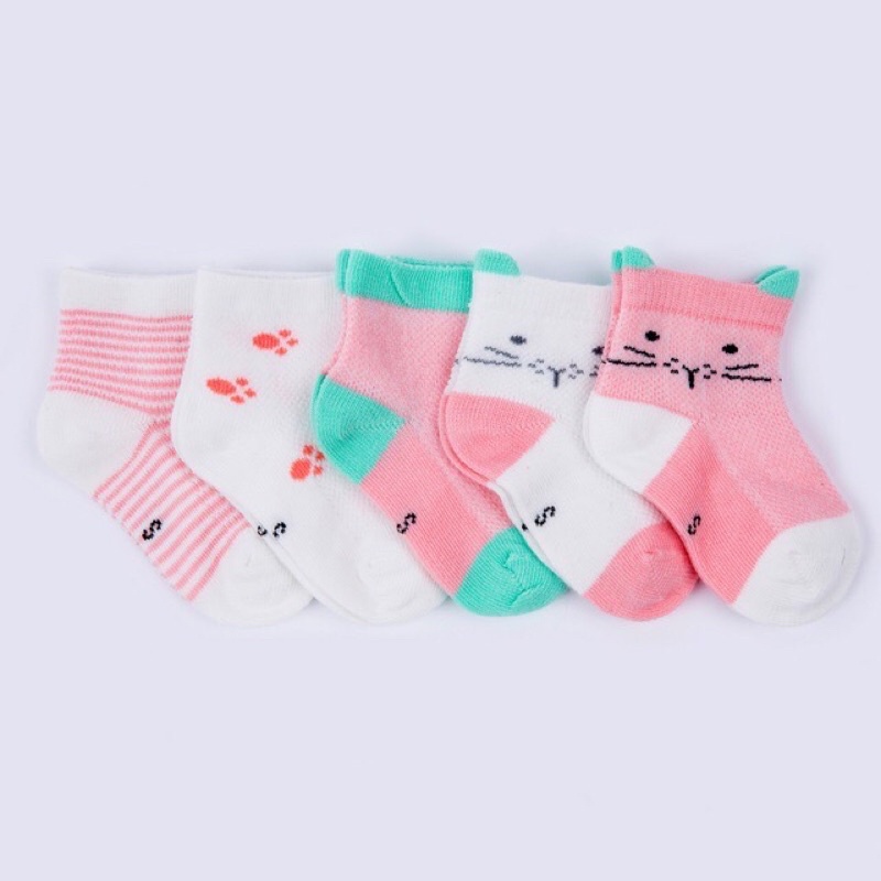 Tất điều hòa baby socks bé sơ sinh đến 2 tuổi